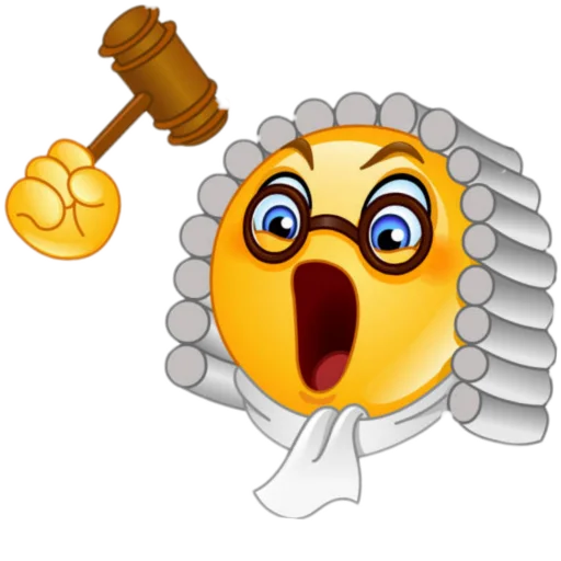 👨‍⚖ Стикер «Смайлики 3» для Telegram