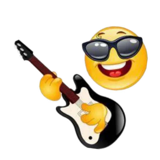 🎸 Стикер «Смайлики 3» для Telegram