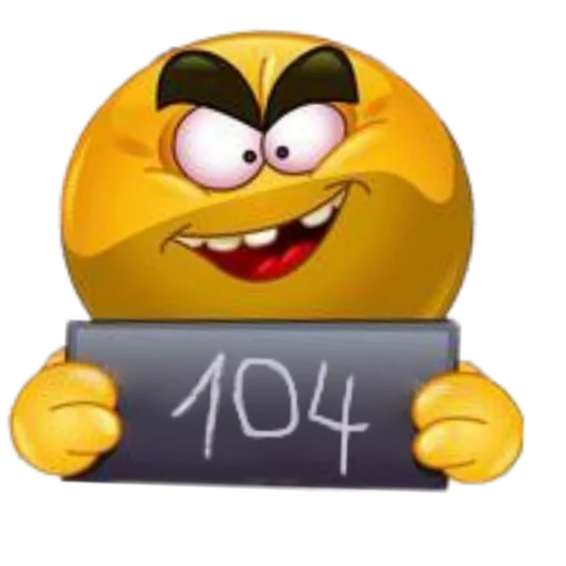 🚓 Стикер «Смайлики 3» для Telegram