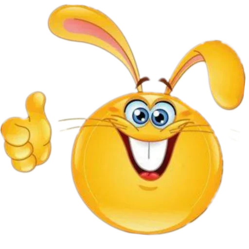 🐰 Стикер «Смайлики 3» для Telegram