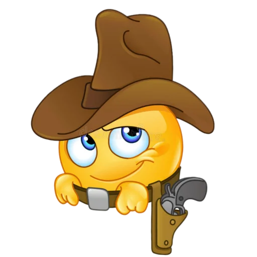 🤠 Стикер «Смайлики 3» для Telegram