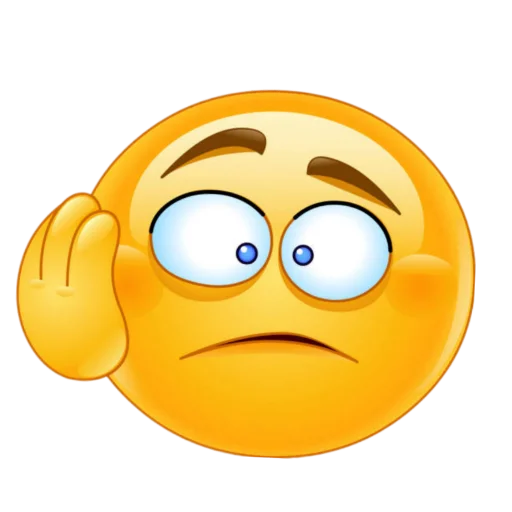 😳 Стикер «Смайлики 3» для Telegram