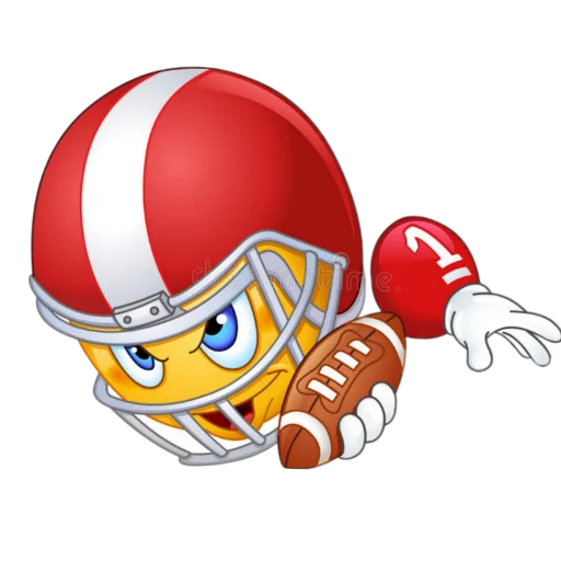 🏈 Стикер «Смайлики 3» для Telegram