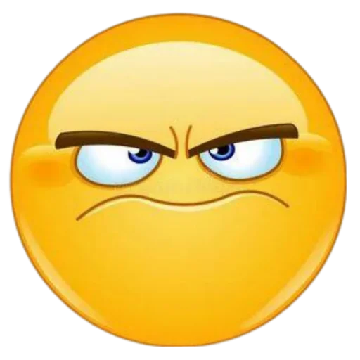 😠 Стикер «Смайлики 3» для Telegram