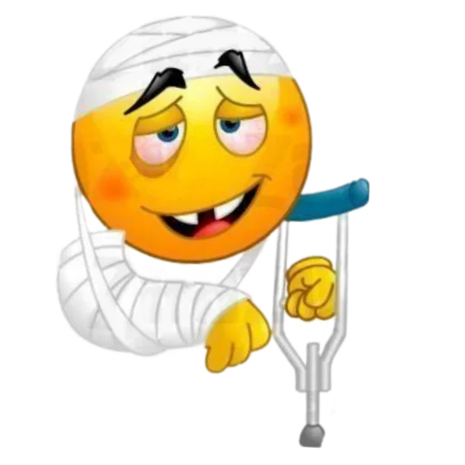 🤕 Стикер «Смайлики 4» для Telegram