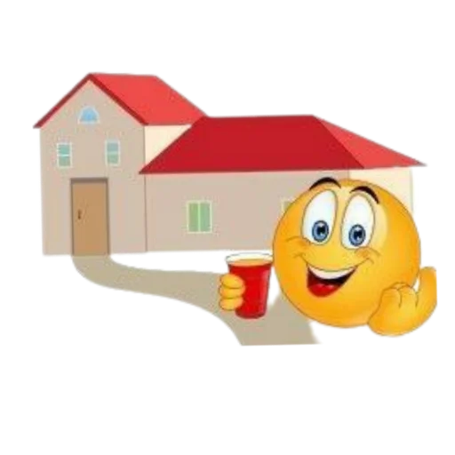 🏠 Стикер «Смайлики 4» для Telegram