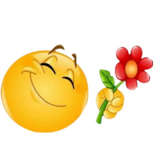 🌹 Стикер «Смайлики 4» для Telegram