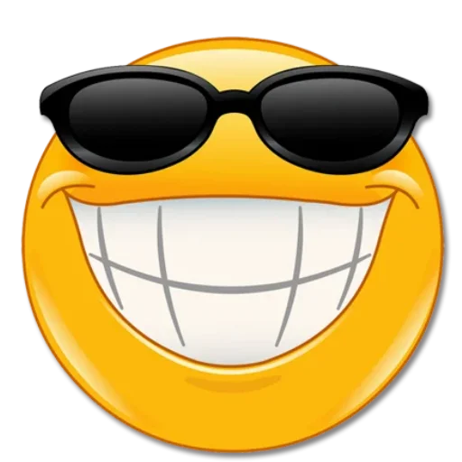 😎 Стикер «Смайлики 4» для Telegram