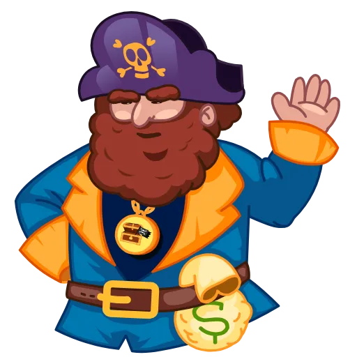 👋 Стикер «НАЙДИ КЛАД» для Telegram