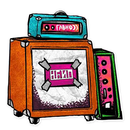 🗿 Стикер «НБИП» для Telegram