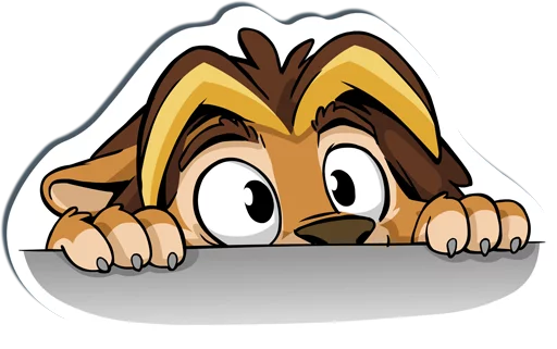 🙈 Стикер «Nbowa» для Telegram