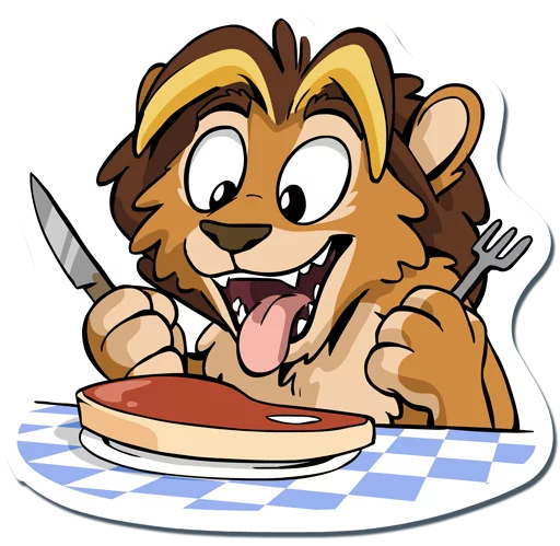 🐮 Стикер «Nbowa» для Telegram