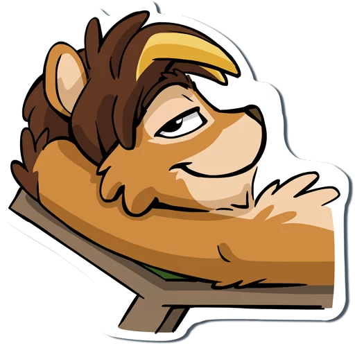 🏖 Стикер «Nbowa» для Telegram