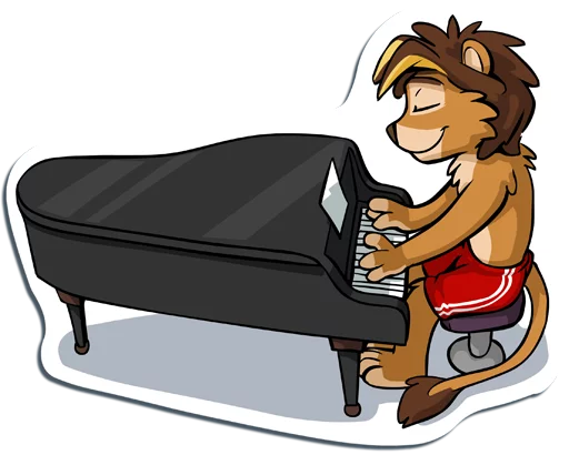 🎹 Стикер «Nbowa» для Telegram