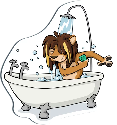 🛀 Стикер «Nbowa» для Telegram