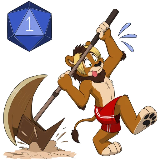 🎲 Стикер «Nbowa» для Telegram