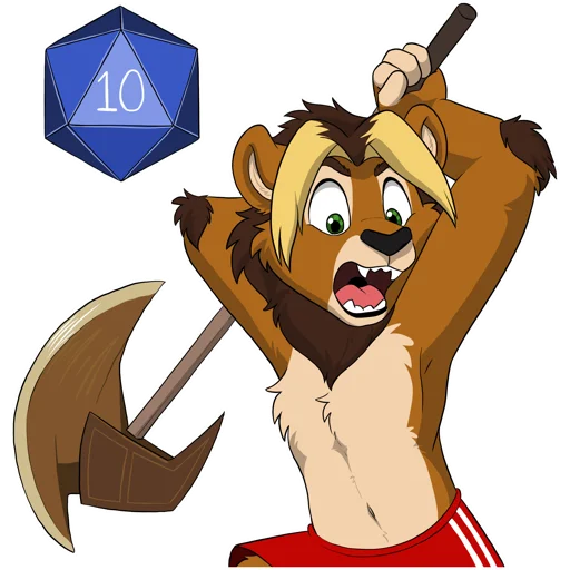 🎲 Стикер «Nbowa» для Telegram