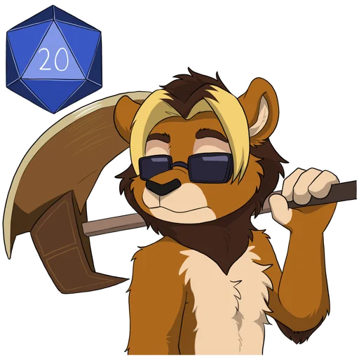 🎲 Стикер «Nbowa» для Telegram