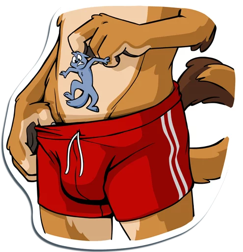 🤤 Стикер «Nbowa» для Telegram