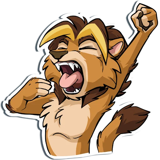 😴 Стикер «Nbowa» для Telegram
