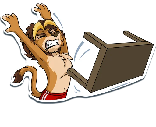 🤬 Стикер «Nbowa» для Telegram