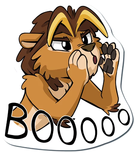 😮 Стикер «Nbowa» для Telegram