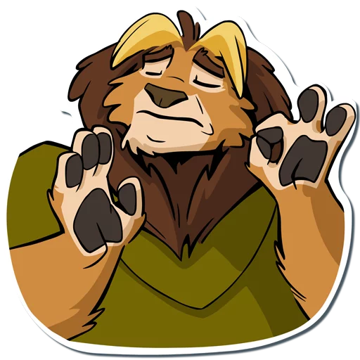 😋 Стикер «Nbowa» для Telegram