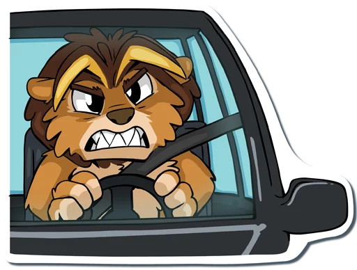 🏎 Стикер «Nbowa» для Telegram