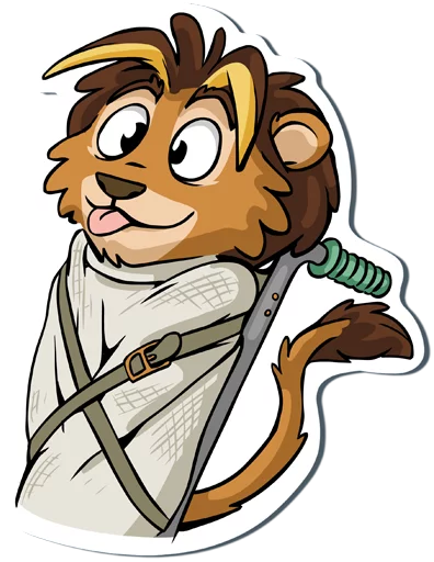 😜 Стикер «Nbowa» для Telegram