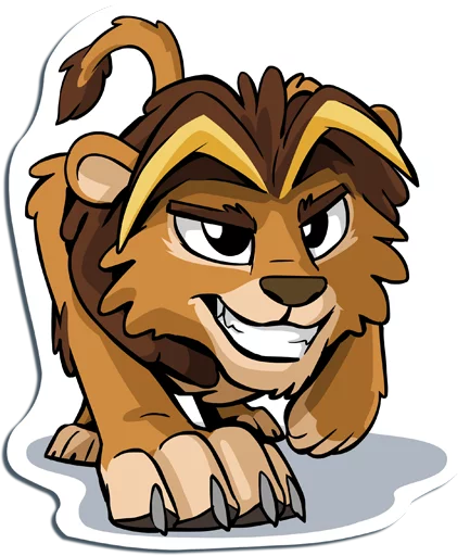 🦁 Стикер «Nbowa» для Telegram