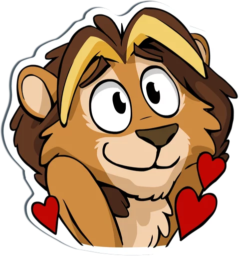 ♥ Стикер «Nbowa» для Telegram