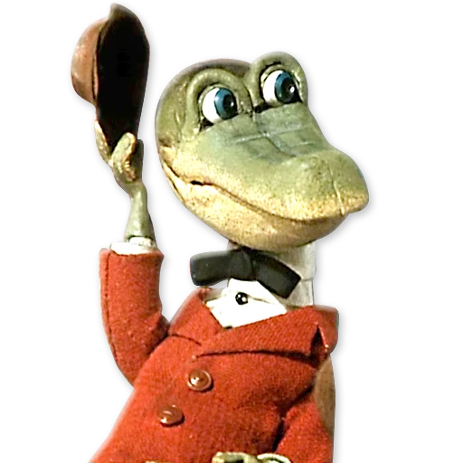 🐊 Стикер «Гена и Чебурашка» для Telegram