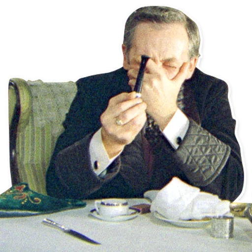 🤦 Стикер «Шерлок Холмс» для Telegram
