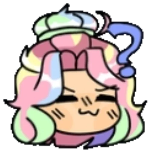 ❔ Стикер «Ульяна Rainbow» для Telegram