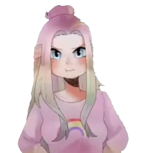 🌈 Стикер «Ульяна Rainbow» для Telegram