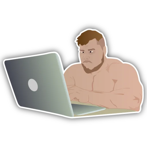 Стикерпак Неподкупный чех для Telegram