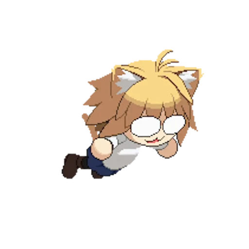 😧 Стикер «Neco Arc» для Telegram