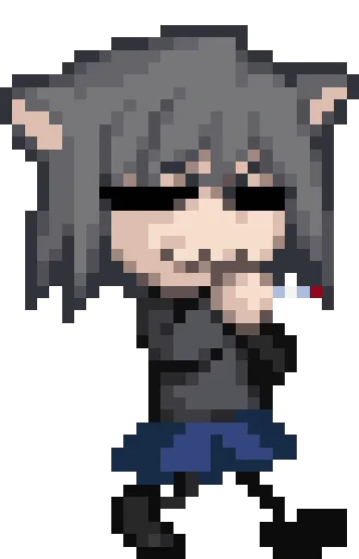 🚬 Стикер «Neco Arc» для Telegram