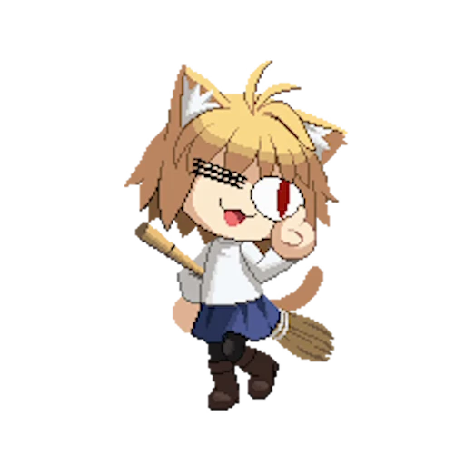 😽 Стикер «Стикеры со смешной кошкой» для Telegram