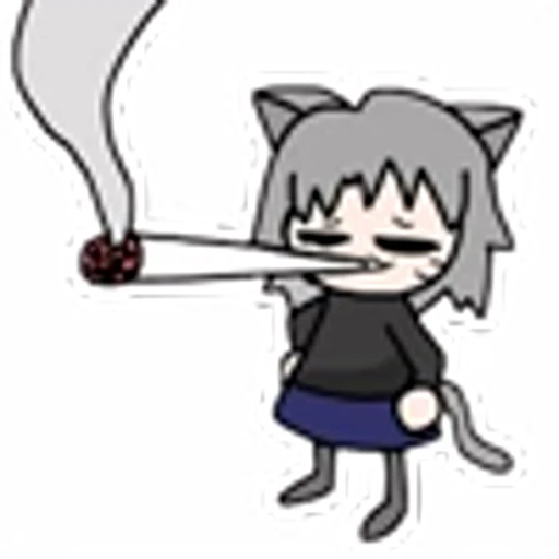 🥴 Эмодзи «Neco Arc» для Telegram
