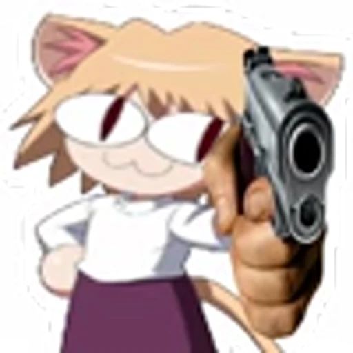 🔫 Эмодзи «Neco Arc» для Telegram