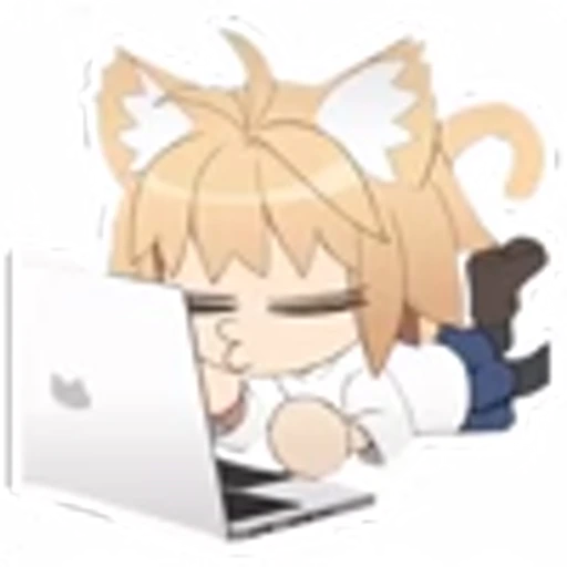 😌 Эмодзи «Neco Arc» для Telegram