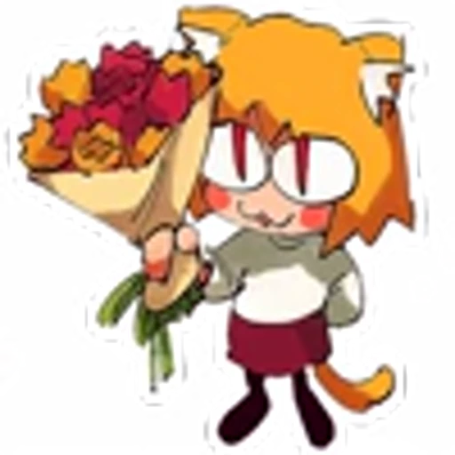 💐 Эмодзи «Neco Arc» для Telegram