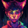 💙 Эмодзи «Necomimi» для Telegram