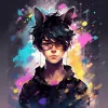 🤍 Эмодзи «Necomimi» для Telegram