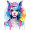 💔 Эмодзи «Necomimi» для Telegram