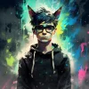 🖤 Эмодзи «Necomimi» для Telegram
