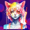 💙 Эмодзи «Necomimi» для Telegram