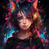💜 Эмодзи «Necomimi» для Telegram