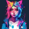 💜 Эмодзи «Necomimi» для Telegram